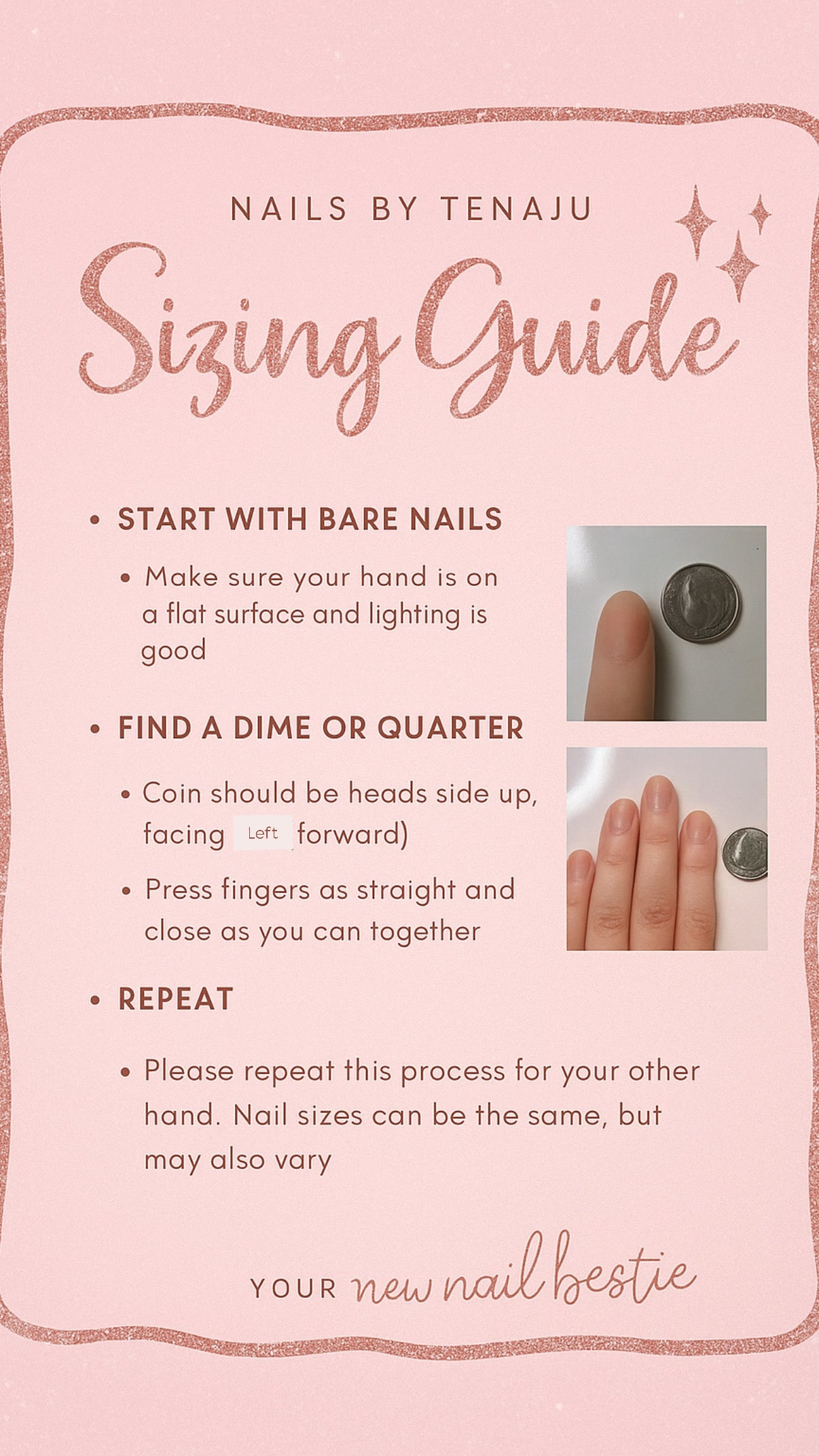 Matte Gingerbread Press-ons