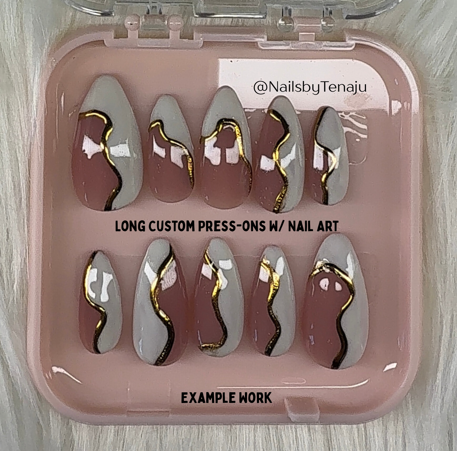 Elevated Frenchie Press-ons