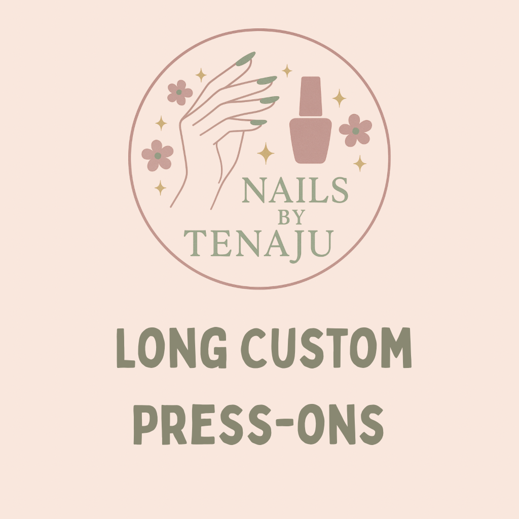 Long Plain Custom Press-ons