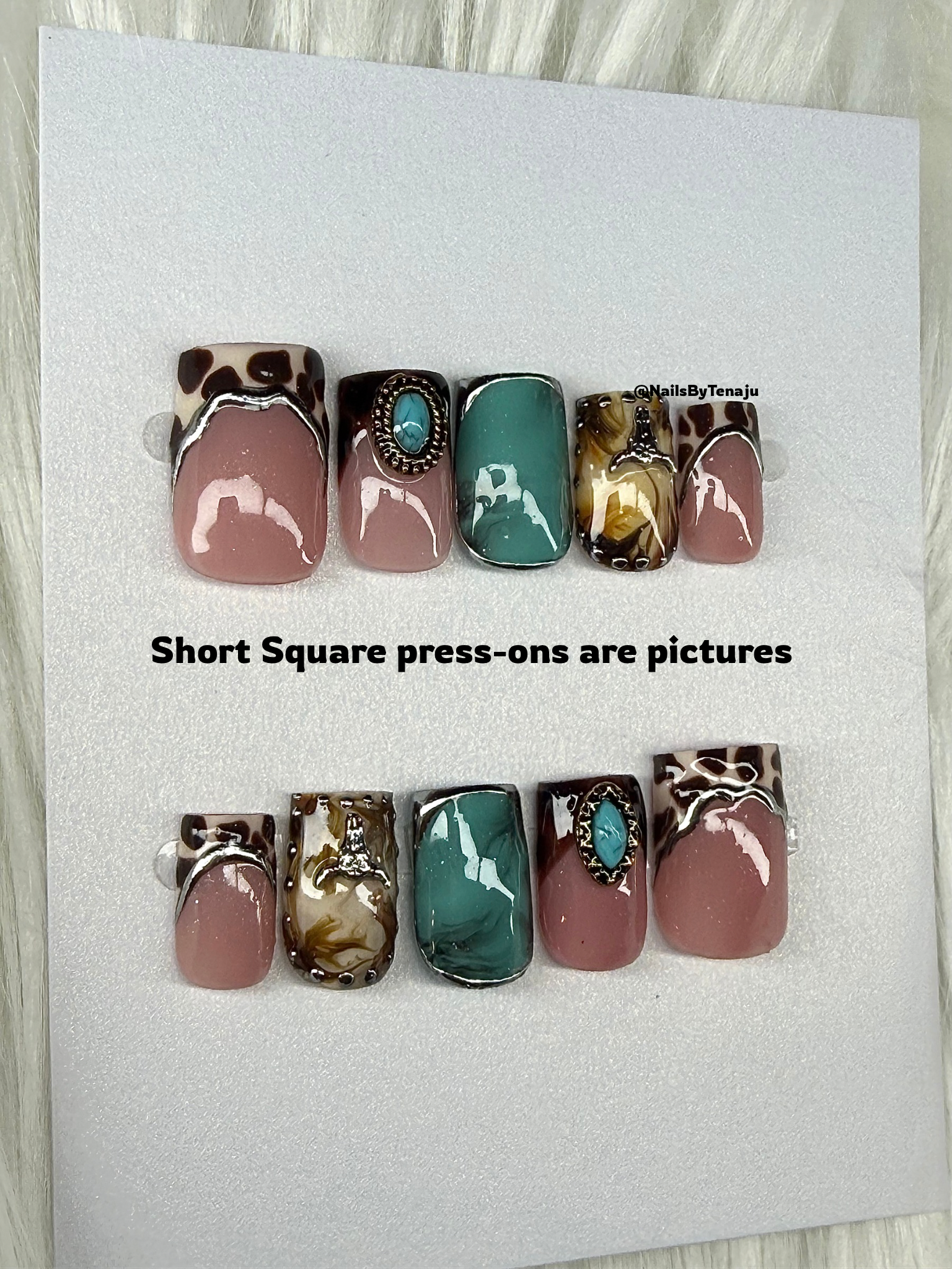 Western Inspired Press-ons